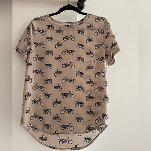 Equipment silk t shirt